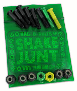 SHAKE JUNT BAG-O-BOLTS GREEN/YELLOW HARDWARE PHILLIPS 1"