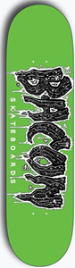 Bacon Skam Green Logo Deck - 8.38
