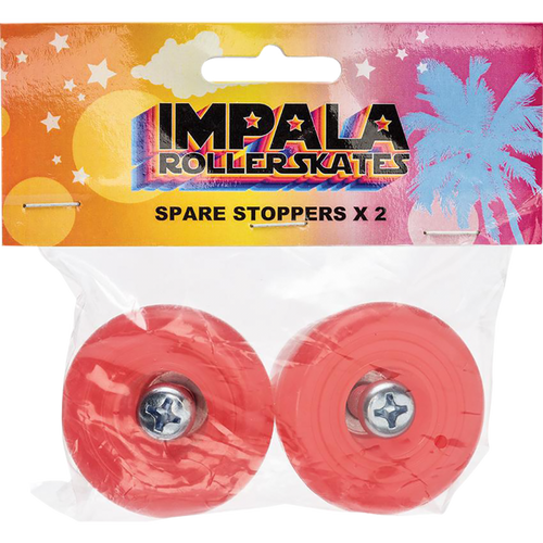 IMPALA SKATE SPARE STOPPERS 2PK RED