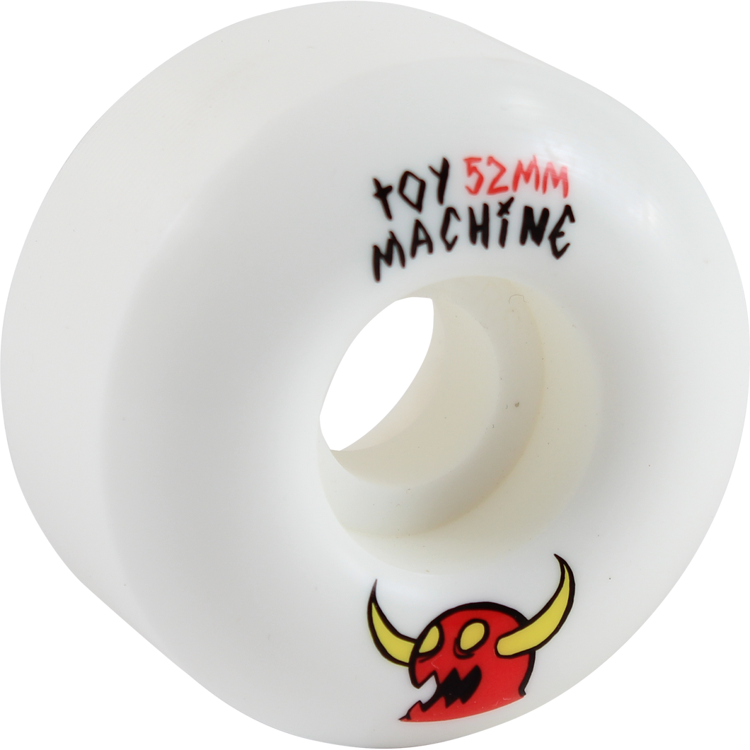TOY MACHINE SKETCHY MONSTER 52mm WHT/WHT