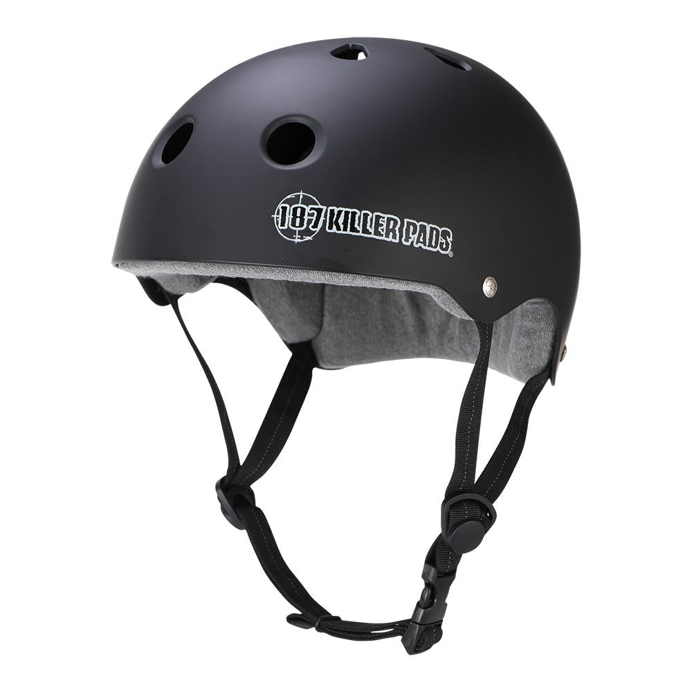 187 Pro Skate Helmet w/ Sweatsaver Liner - Black Matte