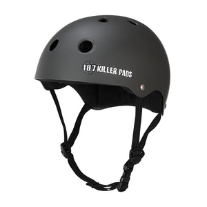 187 Pro Skate Helmet w/ Sweatsaver Liner - Charcoal Matte