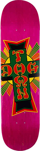 DOGTOWN STREET CROSS ASSORTED STAINS DECK 8.75