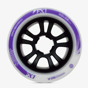 Bont FX1 Roller Skate Wheels (Set of 4)