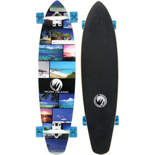 Load image into Gallery viewer, Paradise Longboard 40&quot; Kicktail Island Life
