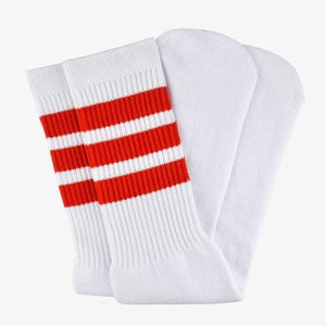 Triple Stripes Knee High Skater Tube Socks
