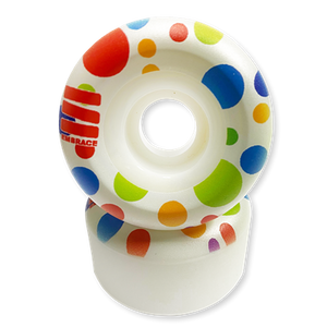Embrace Wheels 80's "Polka Dot" Conical 53MM 100A - 4pk